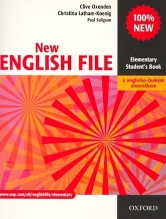 NEW ENGLISH FILE Elementary Student´s Book s anglicko-českým slovníčkem