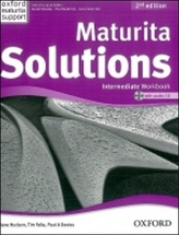Maturita Solutions Intermediate 2 Ed. Workbook with Audio CD PACK Czech Edition 