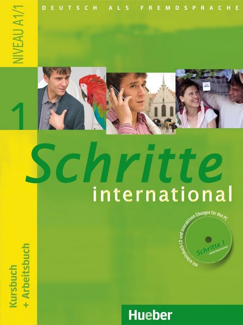 Schritte international 1 - učebnice němčiny a pracovní sešit  bez CD