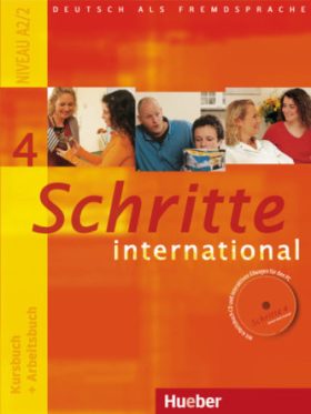 Schritte international 4 - učebnice němčiny a pracovní sešit + CD