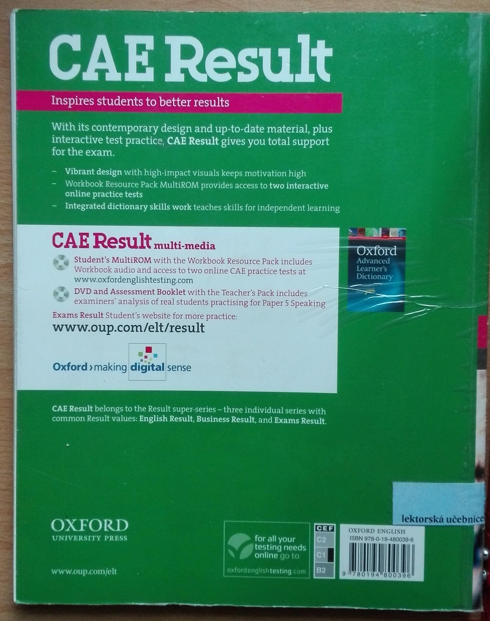 The Cambridge CAE Course  Student´s Book / 1997