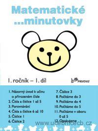 Matematické minutovky 1.ročník - 1. díl