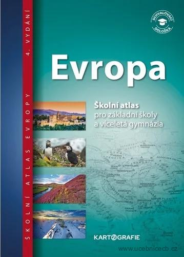 Evropa Školní atlas pro základní školy a víceletá gymnázia