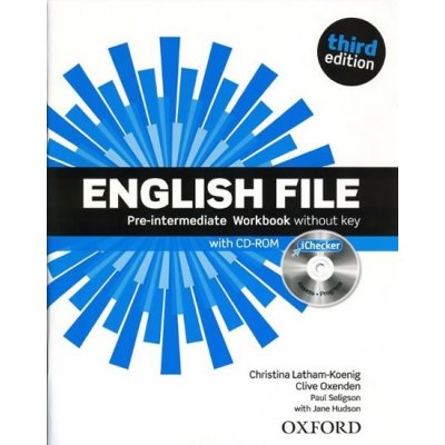 English File Pre-Intermediate Workbook without key + iChecker CD-ROM