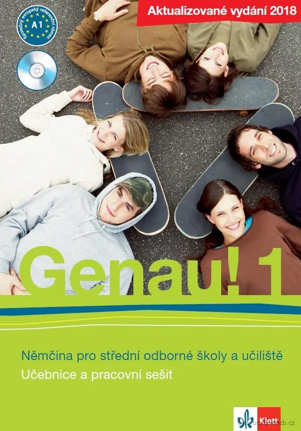 GENAU! 1 Němčina pro SOŠ a učiliště (Učebnice + PS + příloha Beruf) SLEVA - POŠKOZENÁ