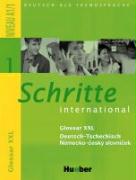 Schritte international 1: Glossar XXL Deutsch-Tschechisch – Německo-český slovníček (německy)