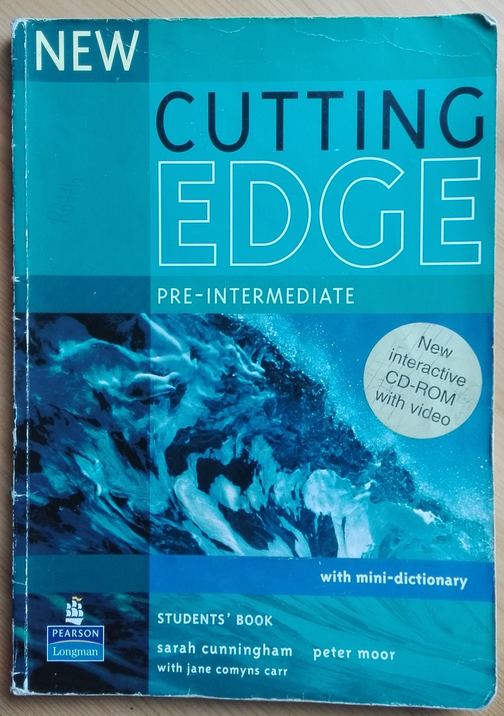 New Cutting Edge pre- intermediate Students Book + CD-ROM bez slovníčku