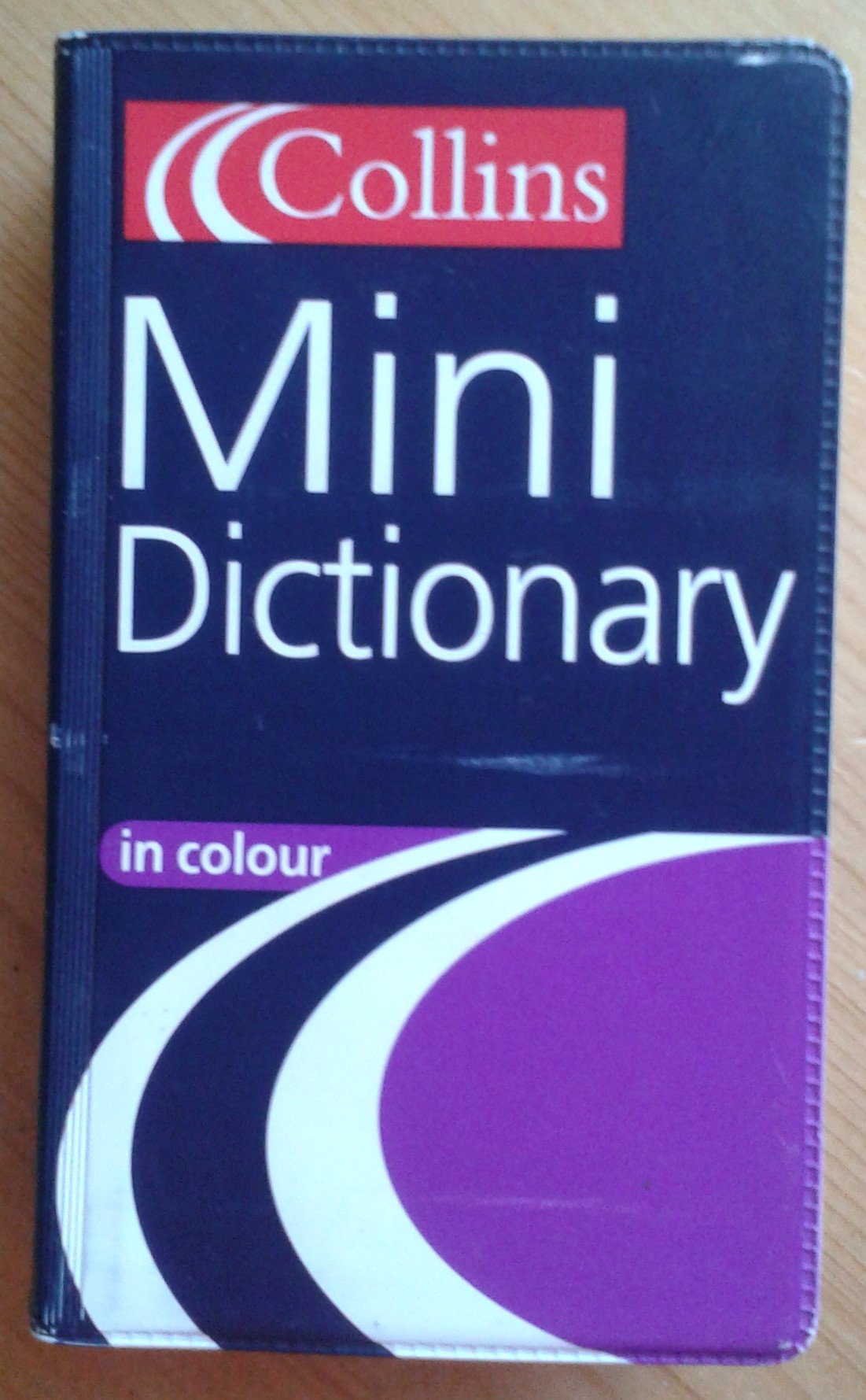Collins Mini English Dictionary in colour formát A6