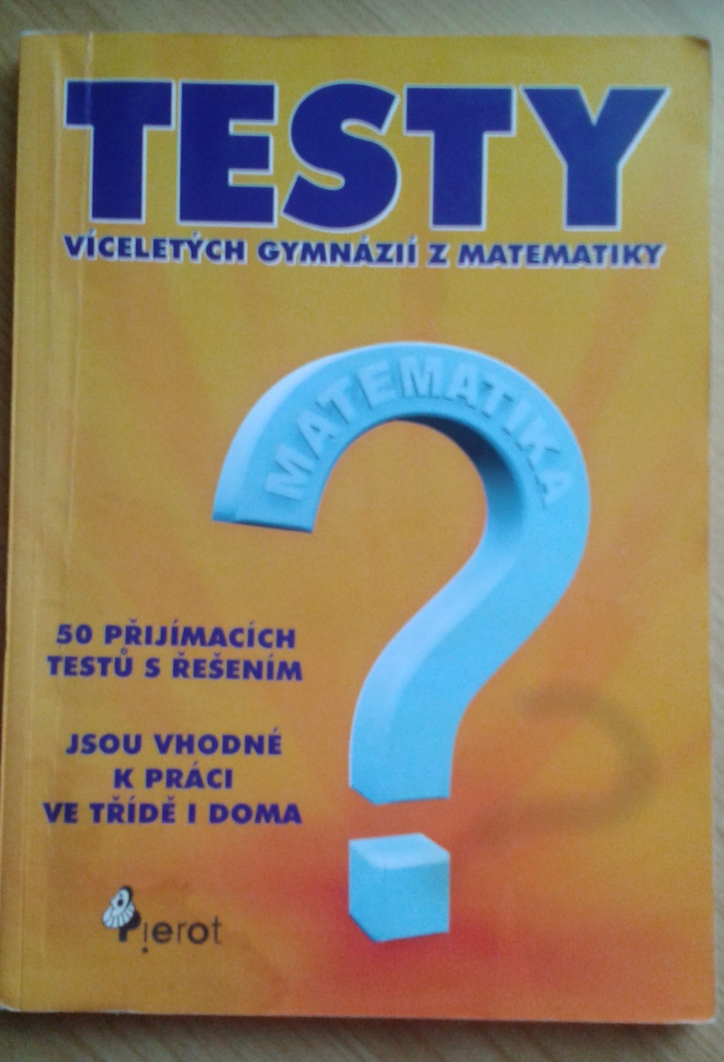 Testy z matematiky víceletých gymnázií