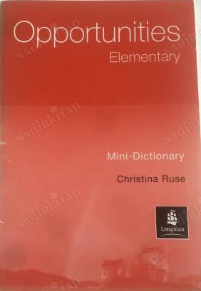 Opportunities elementary mini-dictionary