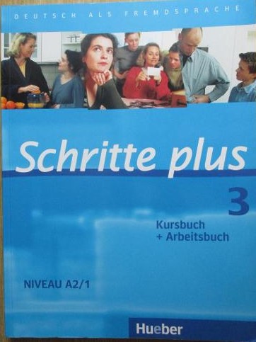 Schritte plus 3 - učebnice němčiny a pracovní sešit