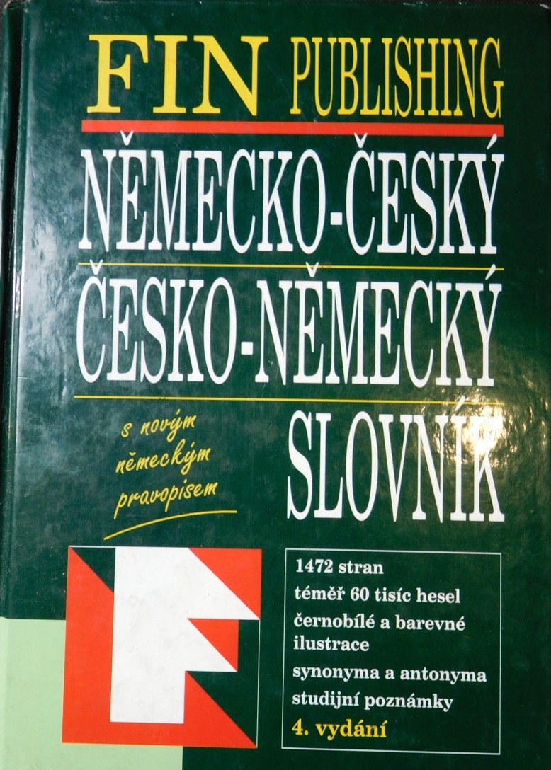 Německo-český česko-německý  slovník novým něm.pravopisem