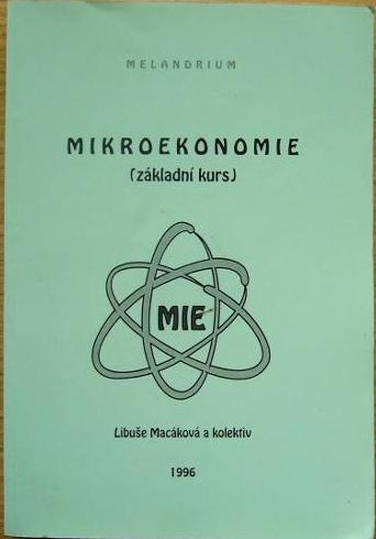 Mikroekonomie - základní kurz 4.vydání