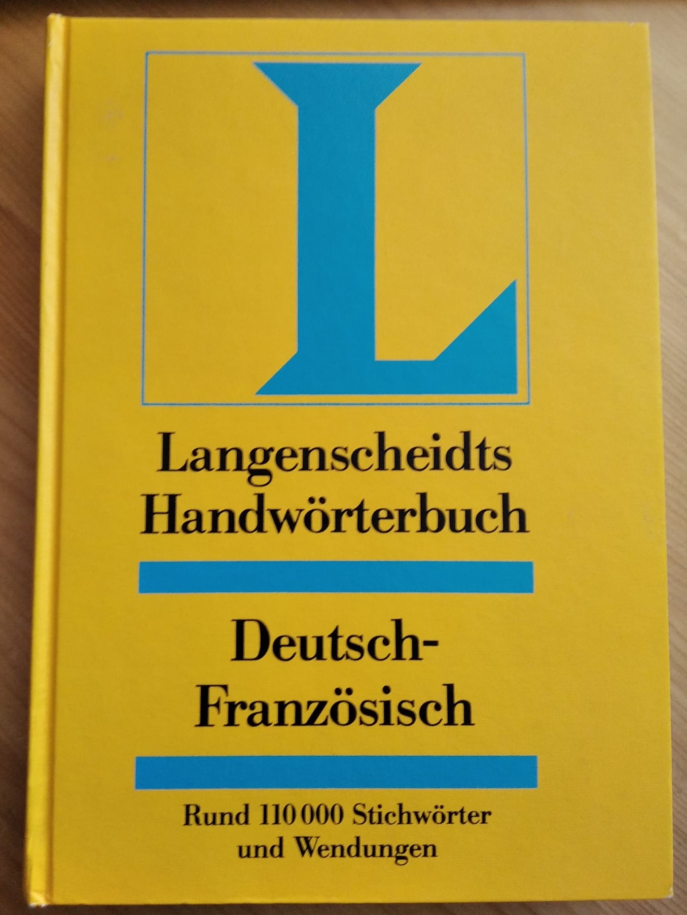Langenscheidt Handwörterbuch Deutsch - Französisch 