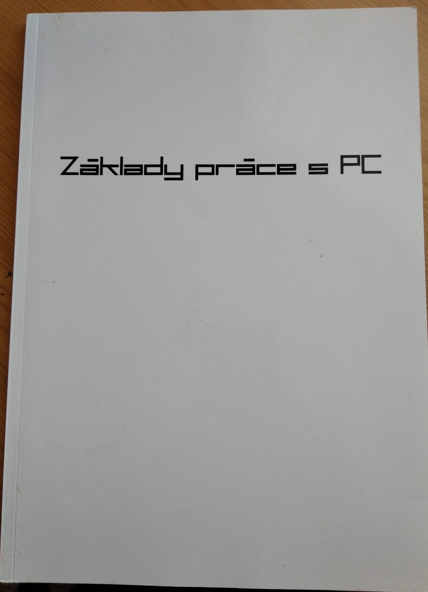 Základy práce s PC