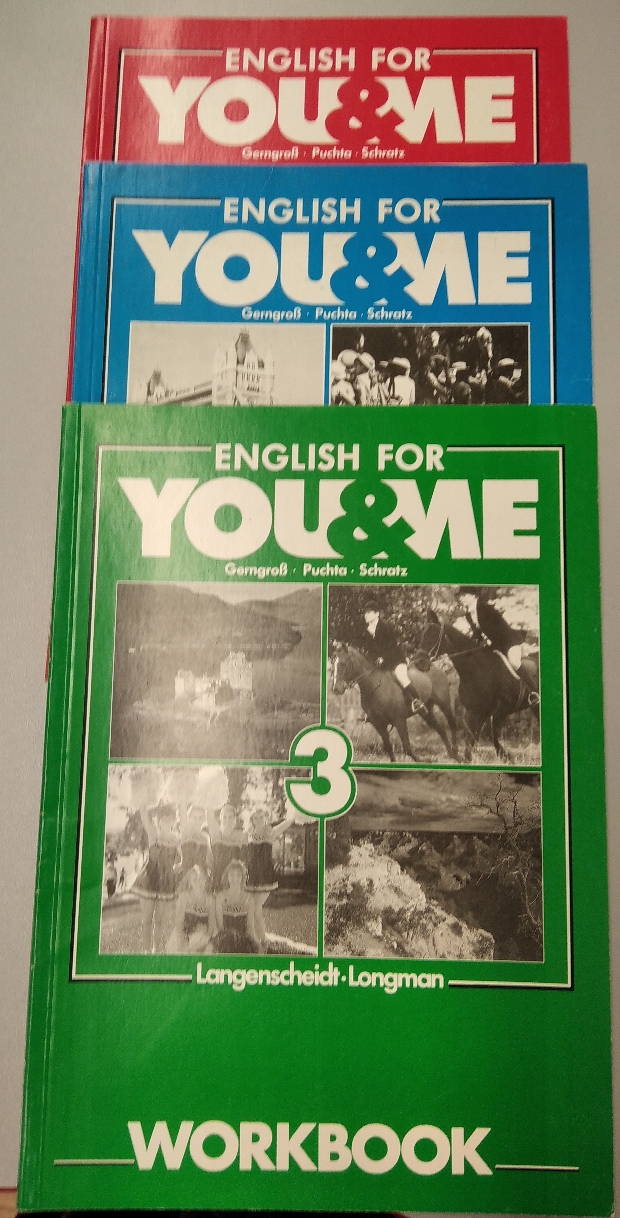 English for you and me /3x workbook/