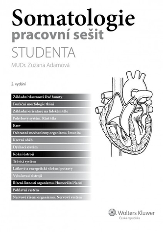 Somatologie pracovní sešit STUDENTA 2.vydání /NOVÁ/