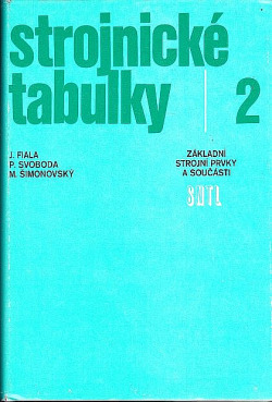 Strojnické tabulky 2 / 1988