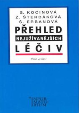 Přehled nejužívanějších léčiv