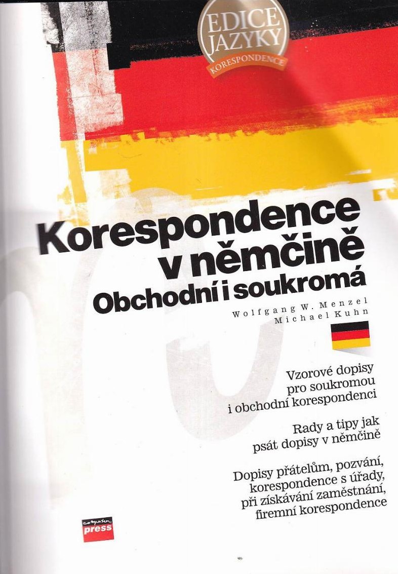 Korespondence v němčině - Obchodní i soukromá
