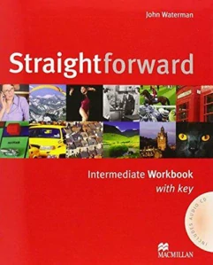 Straightforward Intermediate workbook with key + CD
