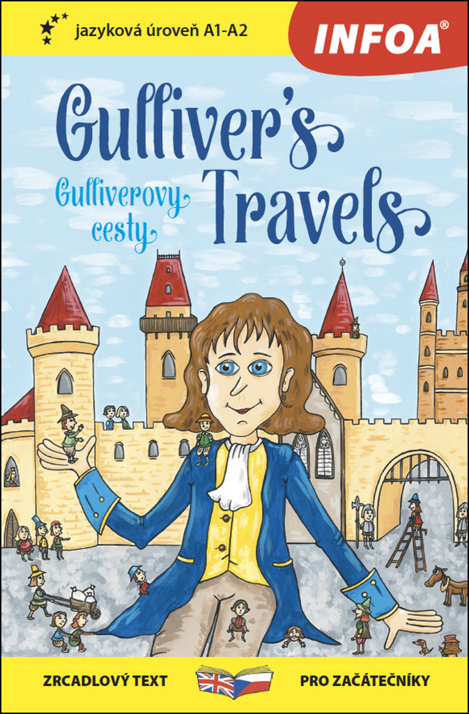 Gulliver's Travels = Gulliverovy cesty - dvojjazyčná kniha pro začátečníky - zrcadlový text
