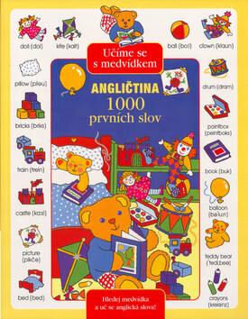 Angličtina 1000 prvních slov - Učíme se s medvídkem