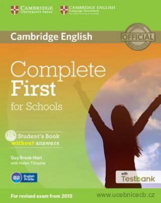 Complete First for Schools Student's Book without Answers with CD-ROM