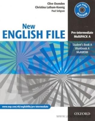 NEW ENGLISH FILE PRE-INTERMEDIATE STUDENT´S BOOK B + WORKBOOK A + MultiROM