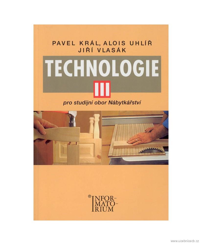 Technologie III. - pro studijní obor Nábytkářství