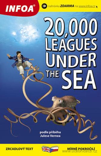 20 000 mil pod mořem / 20 000 Leagues Under the Sea  - zrcadlový text mírně pokročilí - Jules Verne
