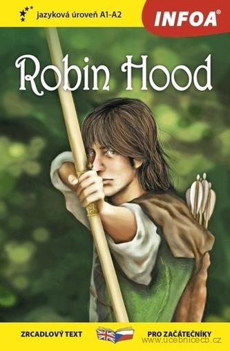 Robin Hood - dvojjazyčná kniha pro začátečníky - zrcadlový text
