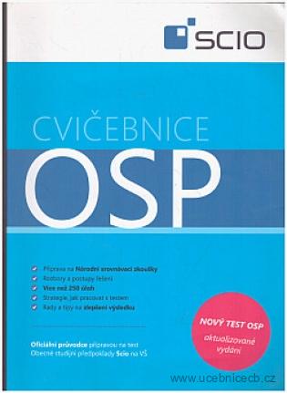 Cvičebnice OSP Scio 2018
