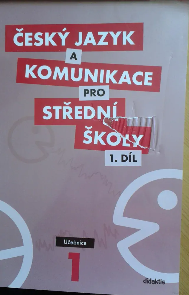 Český jazyk a komunikace pro SŠ 1.díl, učebnice