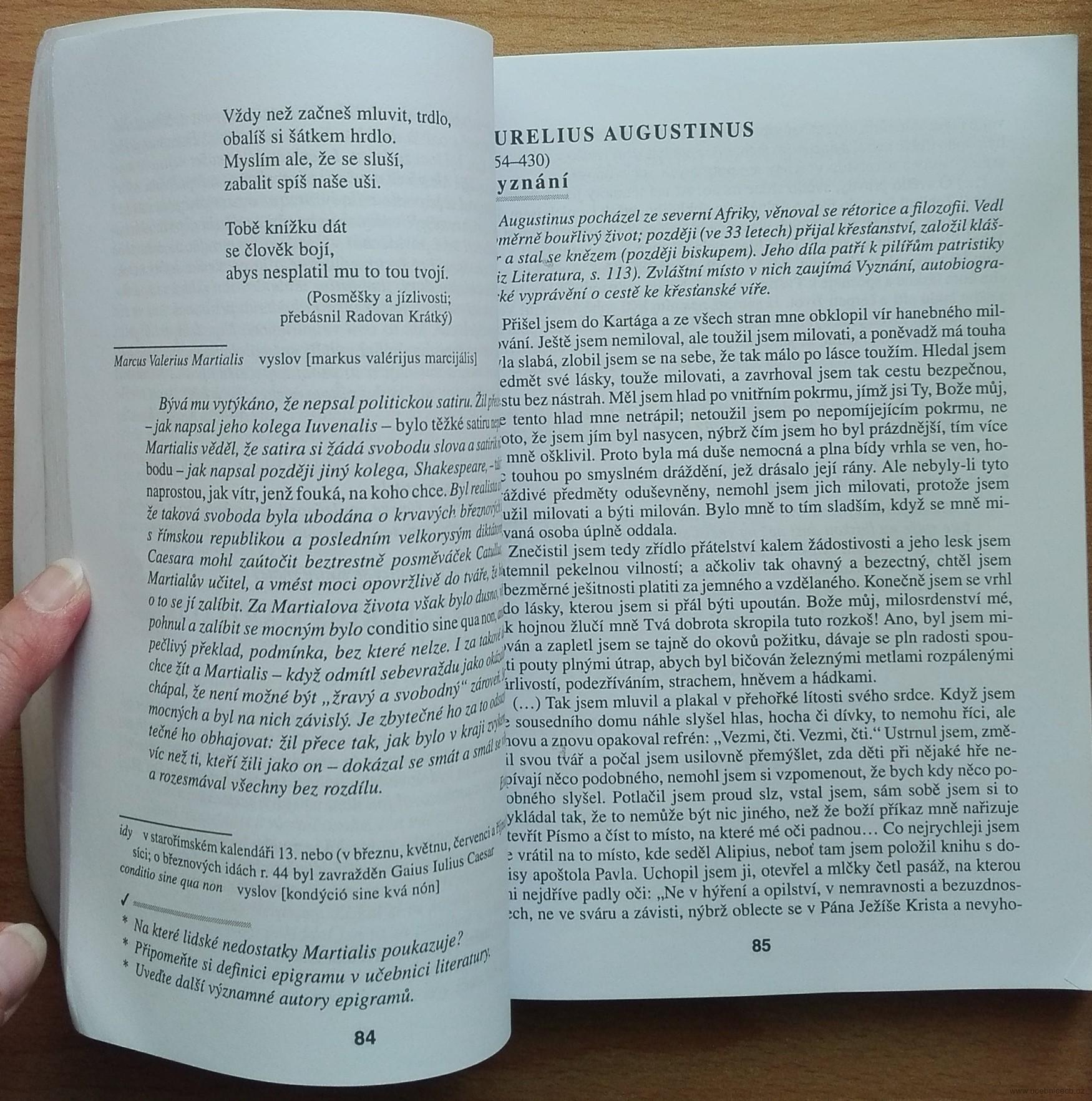 Čítanka pro 1. ročník SOŠ SLEVA