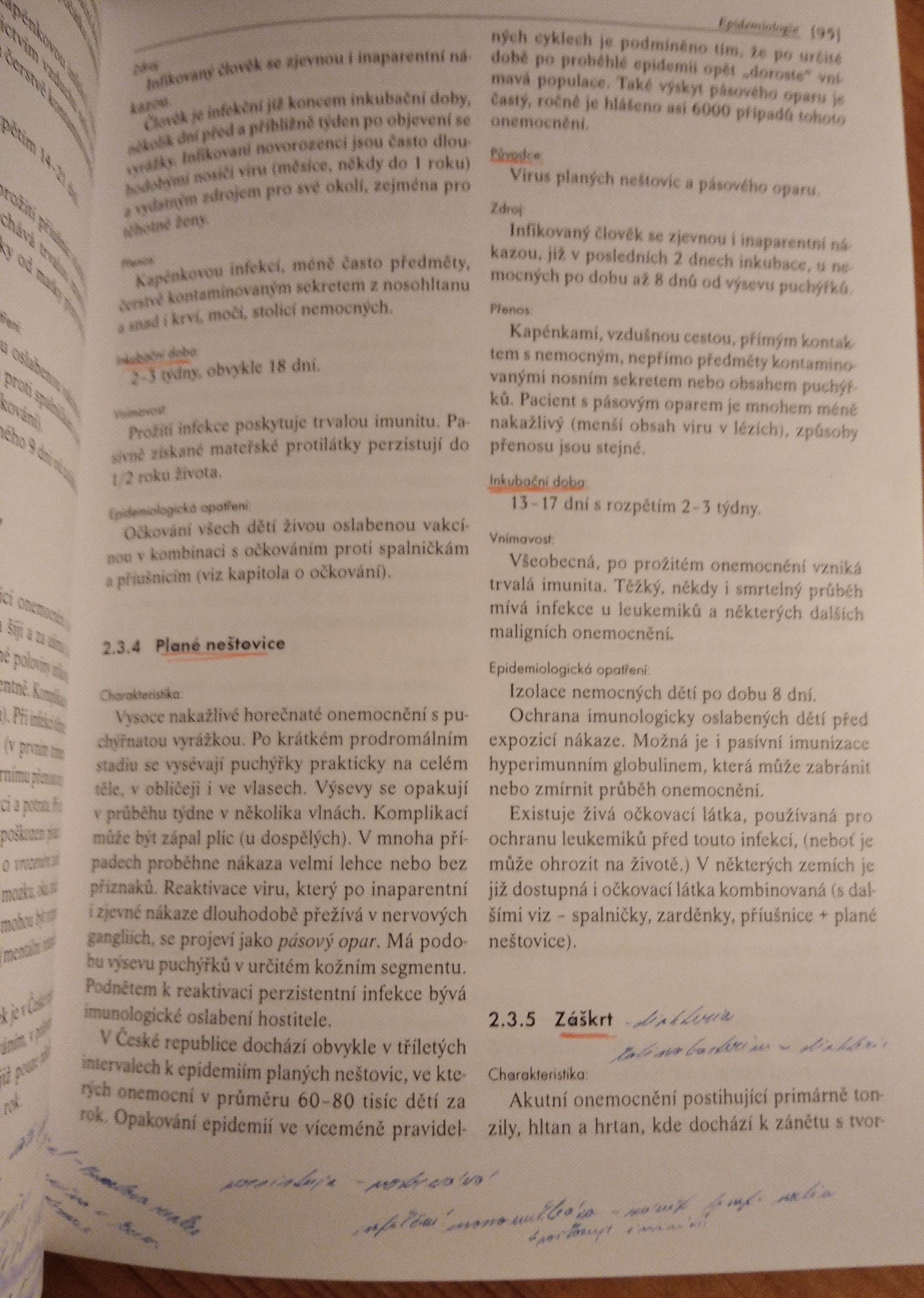Mikrobiologie, Imunologie, Epidemiologie, Hygiena SLEVA