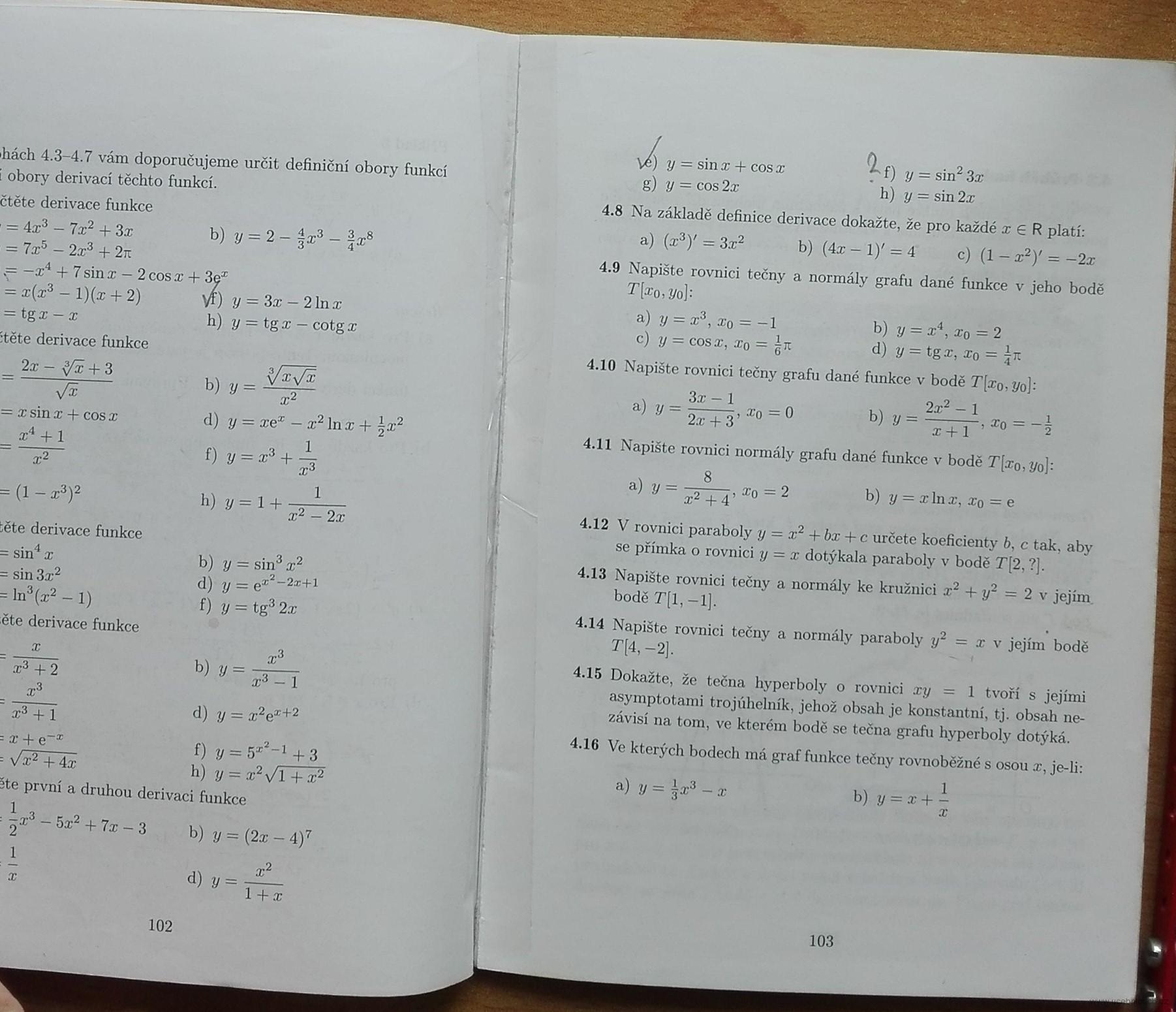 Matematika pro gymnázia Diferenciální a integrální SLEVA